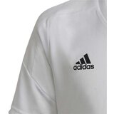  Dječja Majica Kratkih Rukava za Nogomet Adidas Con22 Bijela | shoptok.hr