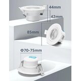 Aigostar 3x 85 mm LED vgradna svetilka - 4000 K | Shoptok.si