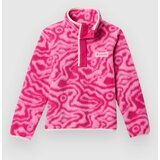 Columbia Helvetia II Printed Snap Kids Half-Zip Pulover iz flisa guav pnk tpgltch / guv pnk Cene