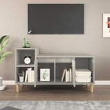  TV ormarić boja betona 100x35x55 cm od konstruiranog drva Siva | Shoptok.si