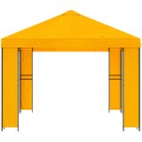 Gazebo 4 × 3 m Žuta Poliester i čelik 190 gsm | shoptok.hr