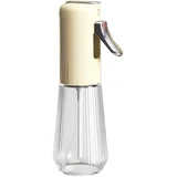 Razpršilnik olja 280ml iz stekla s kromiranim sprožilcem, Bež, (5000277358)