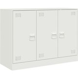 vidaXL Komoda bijela 99 x 39 x 73 cm čelična | shoptok.hr