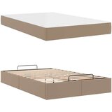  Okvir kreveta s madracem Ostalo 2 kom. Smeđa PVC Žućkastosmeđa 120 x 200 cm | Shoptok.si