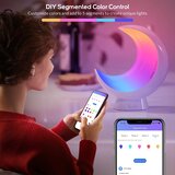 ECOLOR pametna RGB LED namizna svetilka z aplikacijo in dotikom | Shoptok.si