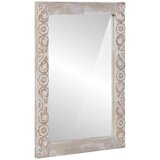  Zrcalo za kupaonicu Bijeli 70 x 50 x 2 5 cm Čvrsto drvo manga - Bijeli | shoptok.hr