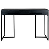 Dutchbone Črna stranska mizica 45x120 cm Class – Cene