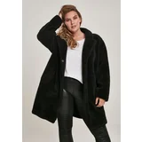 Urban Classics Women's Oversized Sherpa Coat Black