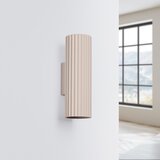Sollux Smeđe-siva metalna zidna lampa ø 6,5 cm Gleam – | shoptok.hr