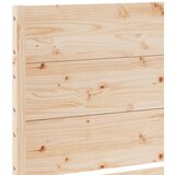  Dugi okvir kreveta bez madraca 200 x 210 cm masivno drvo | Eponuda.com