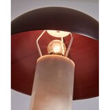 Kave Home Bela/temno rjava marmorna namizna svetilka s kovinskim senčilom (višina 43 cm) Zorione – | Shoptok.si