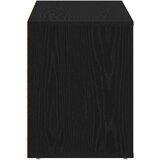 vidaXL Klop za čevlje črn hrast 100x35x45 cm inženirski les | Shoptok.si