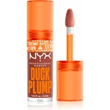 NYX Professional Makeup Duck Plump sijaj za ustnice z učinkom povečanja odtenek 05 Brown Applause 6,8 ml