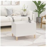  Stolić za kavu bijeli 60 x 44 5 x 45 cm od konstruiranog drva | shoptok.hr