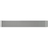  Povišena vrtna gredica od čelika 512x80x68 cm srebrna | Eponuda.com