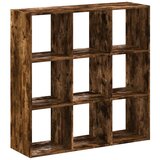  Regal za knjige boja hrasta 102x32x102 cm od konstruiranog drva | Eponuda.com