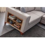 Atelier Del Sofa Ugaona garnitura na razvlačenje Tloft Left, 230x285 cm, Krem | Eponuda.ba