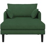  Preveliki šezlong Tamnozelena Baršunasta tkanina - Zelena boja džungle 101 cm | shoptok.hr