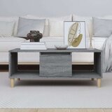  Stolić za kavu boja sivog hrasta 90x50x36 5cm konstruirano drvo | shoptok.hr