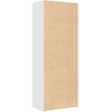  Visoka komoda bijela 70 x 42,5 x 185 cm od konstruiranog drva | shoptok.hr