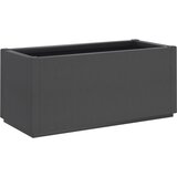 Furnova Vrtno cvetlično korito temno sivo 80x36x35 cm PP, (21922093) | Shoptok.si