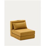 Kave Home Gorčično rumen raztegljiv fotelj Arty – | Shoptok.si