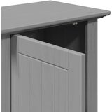 vidaXL Kopalniška stenska omarica "BODO" Grey 44x30x60 cm | Shoptok.si