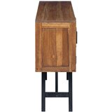 TV stalak s ladicama Prirodna 110 x 30 x 75 cm Čvrsto teak drvo | Eponuda.ba