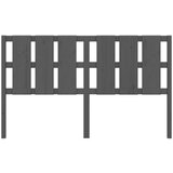  Uzglavlje za krevet sivo 185 5 x 4 x 100 cm od masivne borovine | shoptok.hr
