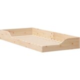  Krevet s daskama Smeđa 90 x 210 cm Čvrsta borova drva | shoptok.hr
