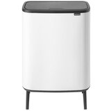 Brabantia Bo Touch Bin Hi 2 x 30 L - White | Shoptok.si