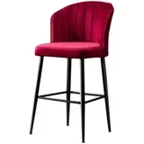 set 2 barske stolice rubi claret red