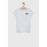 Guess Otroška kratka majica bela barva | Shoptok.si