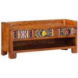  Klupa za cipele s ladicama Medeno smeđa 100 x 35 x 45 cm | Eponuda.ba