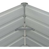 vidaXL Dvignjeno cvetlično korito antracitno 160x80x77 cm jeklo, (20618722) | Shoptok.si