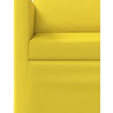  Set sofe 2 kom. Svijetlo žuta Tkanina - Svjetložuta Jednostruka + Dvostruka (140 cm) | shoptok.hr