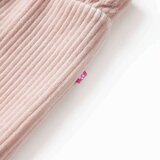  Dječje hlače od samta svjetloružičaste 140 | shoptok.hr