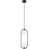  ITALUX PND-3965-2-BK - Luster na sajli LUPUS 2xG9/25W/230V crna | Eponuda.com