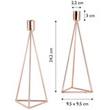 Echtwerk Set Svečnikov Modern, Barva Bakra, 2 Kos | Shoptok.si