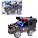 Kockice za slaganje policijskih vozila SWAT sa 92-117 elementa - model šaljemo nasumično | Shoptok.si
