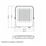  LED REFLEKTOR IK03 50 W 6500K Cene