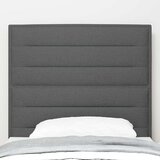  Uzglavlje Tamno siva 90 cm tkanina | shoptok.hr