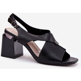 VINCEZA Elegant Women's Heeled Sandals | Shoptok.si