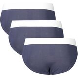 Bikkembergs Muški Plavi Slip - Tri-Pakiranje | shoptok.hr
