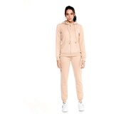 Leone 1947 Trenirka komplet Woman Tracksuit Full Zip Chic Boxing Bež | Shoptok.si