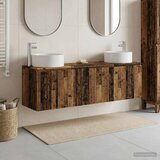  Set ormarića za kupaonicu 3 kom. Staro drvo - Staro drvo | shoptok.hr