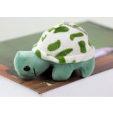 Plišana igračka kornjača 10 cm - tirkizno/zelena | shoptok.hr