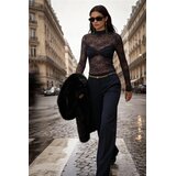 TRENDYOLMILLA ženska bluza Tpraw26Bz00017, tamnoplava | Eponuda.com