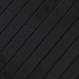  Okrugli tepih crni 80 cm bambus | shoptok.hr