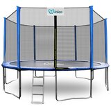  INLEA PREMIUM Jump Trampolin 400 cm s vanjskom zaštitnom mrežom - plava | shoptok.hr